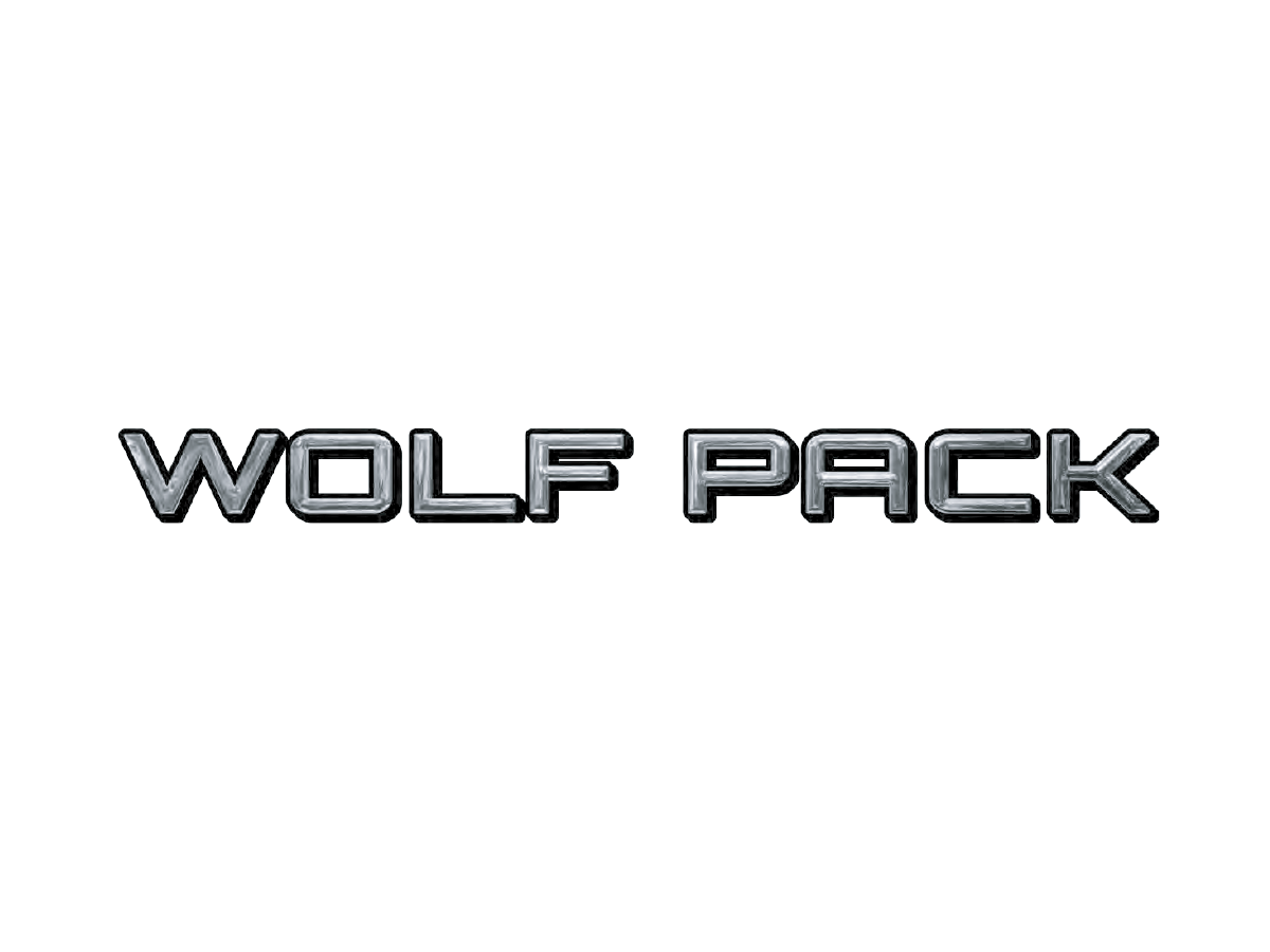 2010 Wolf Pack Large Wolf Pack logo Decal - RV Graphics Store