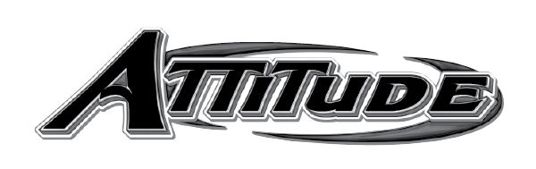 2014 Attitude Large Attitude Logo 54.5 Decal - RV Graphics Store