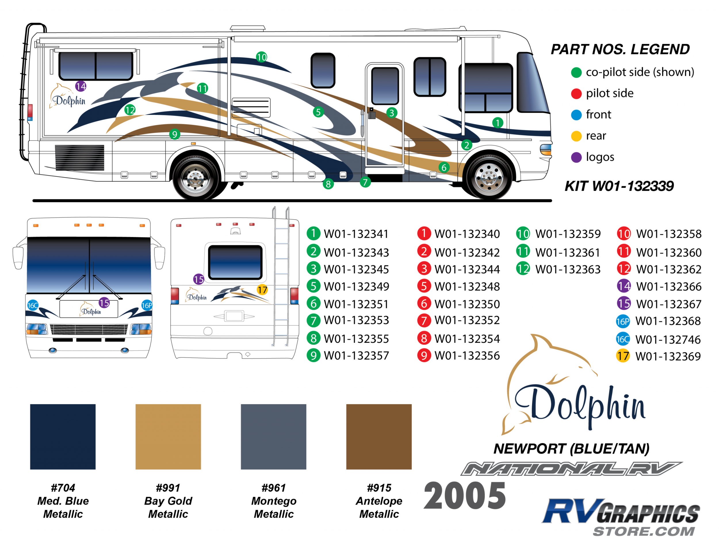 Dolphin - 2005 Dolphin Newport Color Package