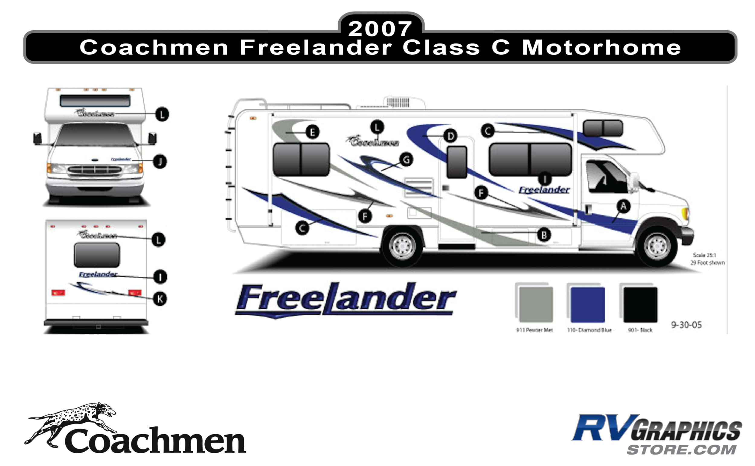 Freelander - 2007 Freelander Class C Motorhome