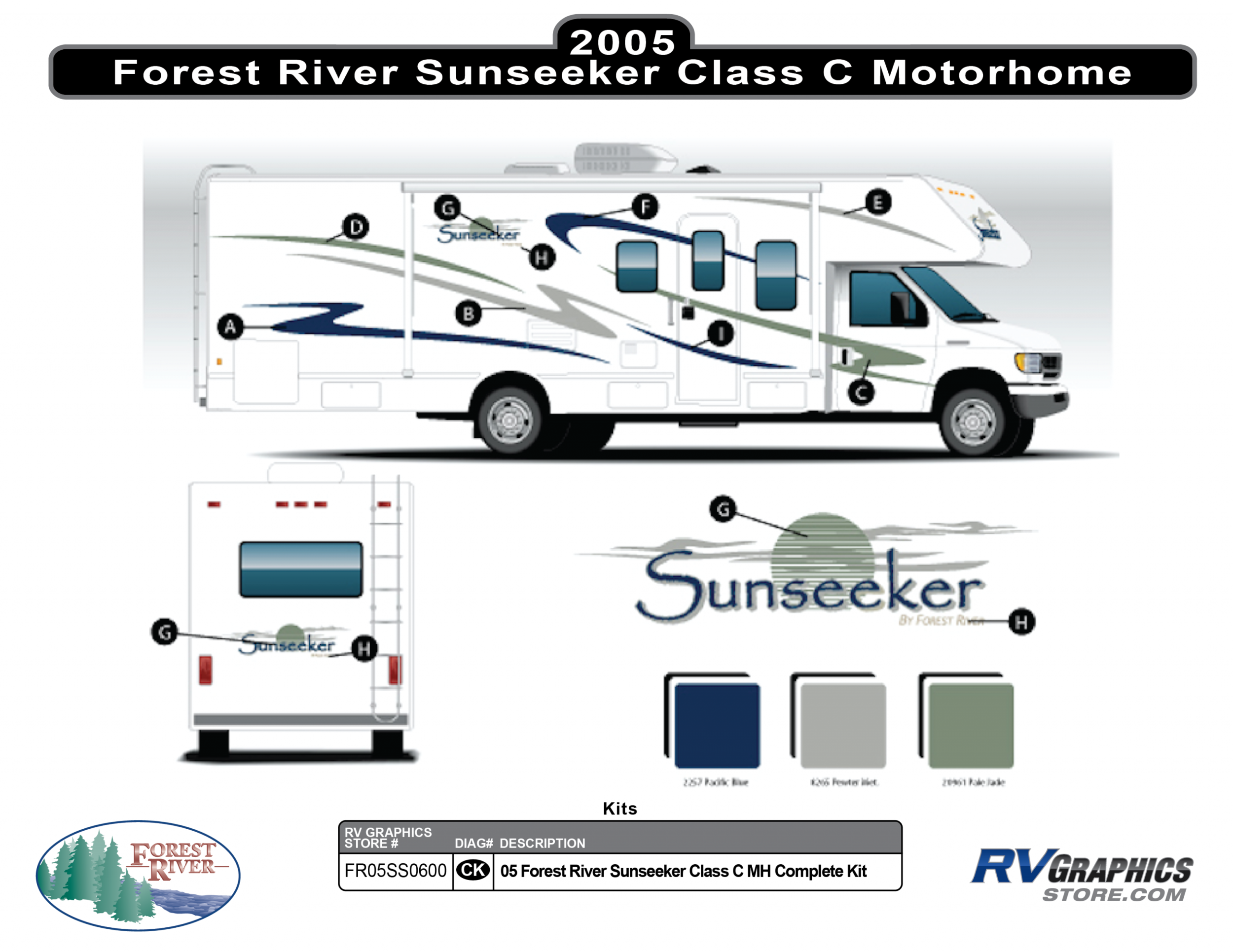 Shop By Manufacturer - Forest River - Sunseeker - 2005 Sunseeker Class ...