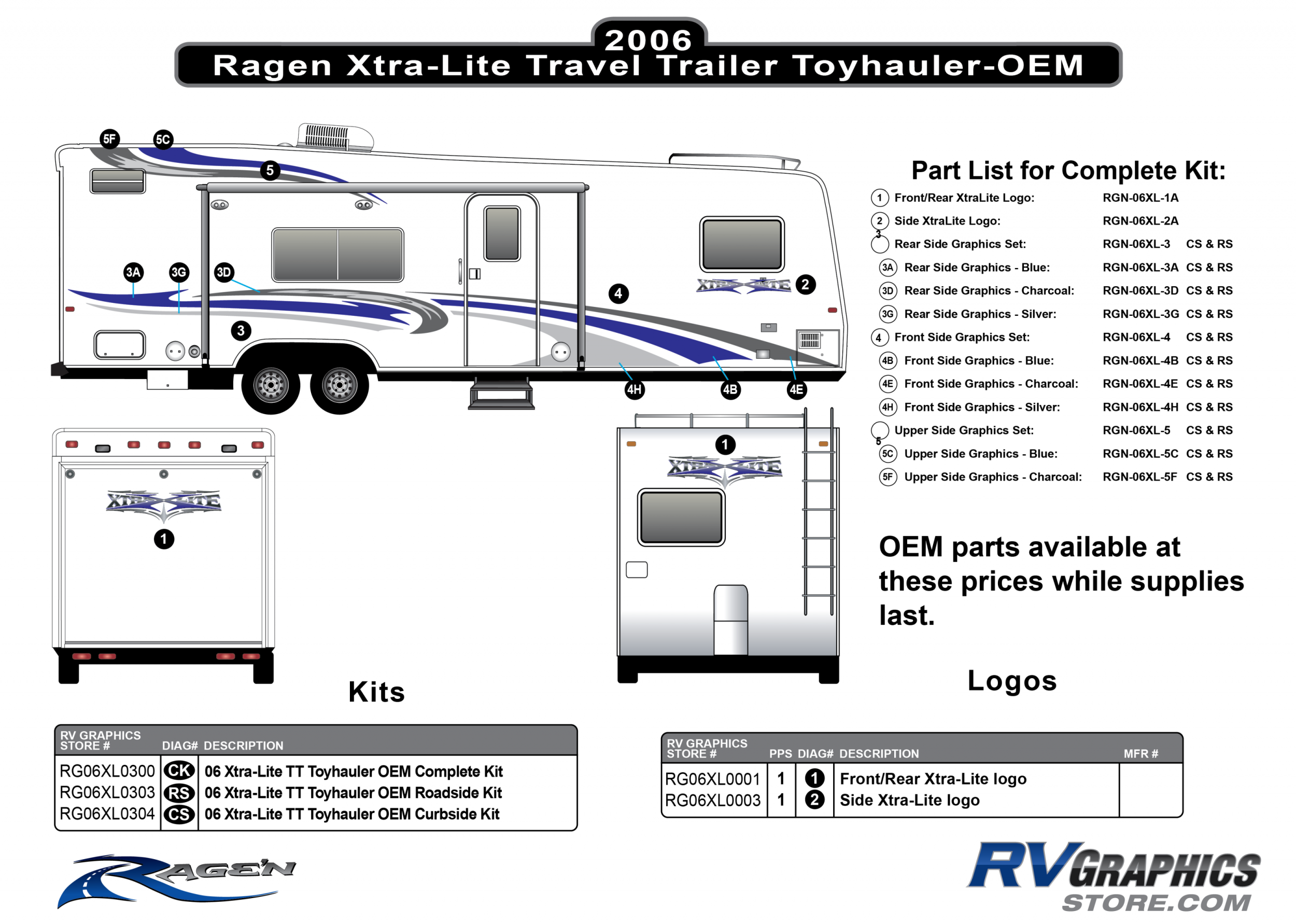 2006 Xtra Lite Tt Travel Trailer