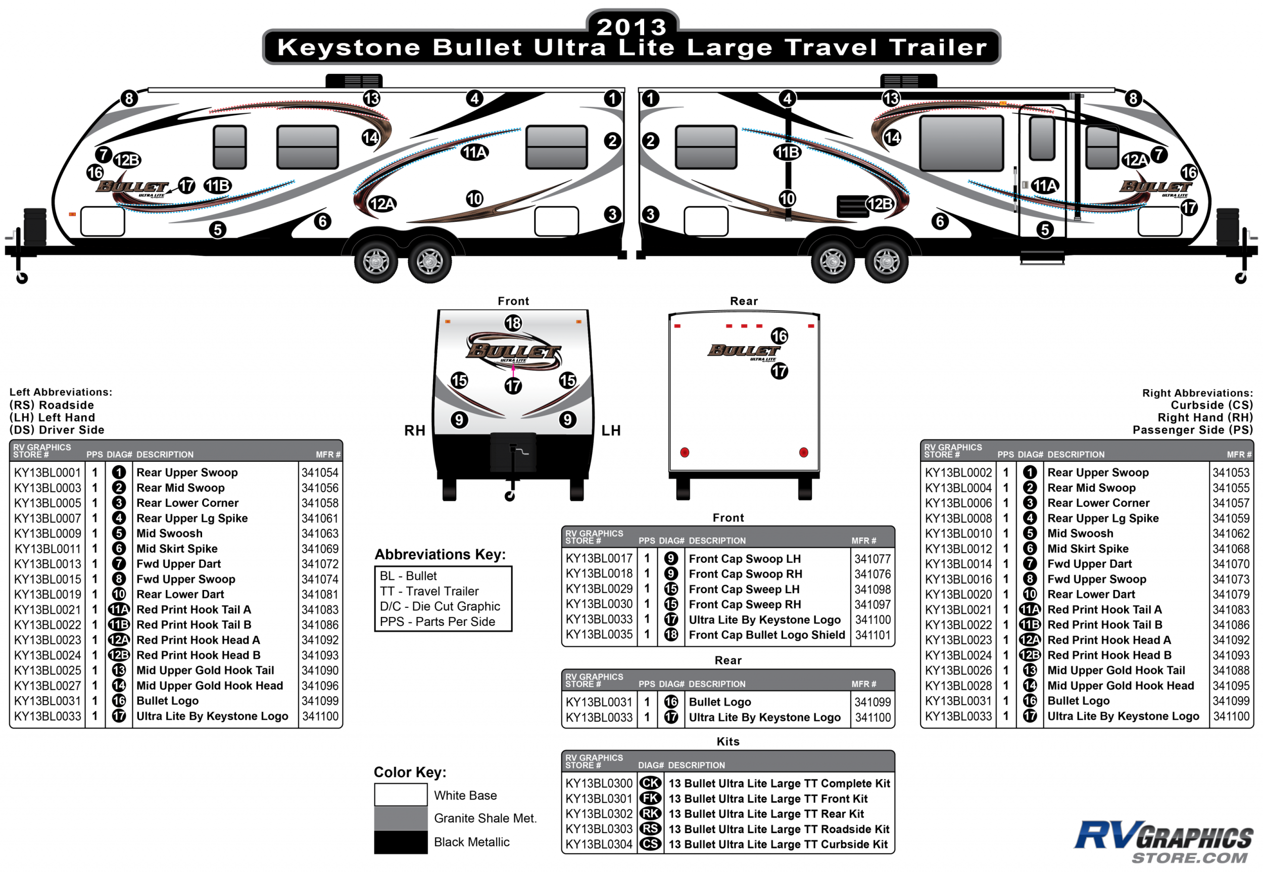 Bullet - 2012-2013 Bullet Lg TT-Large Travel Trailer