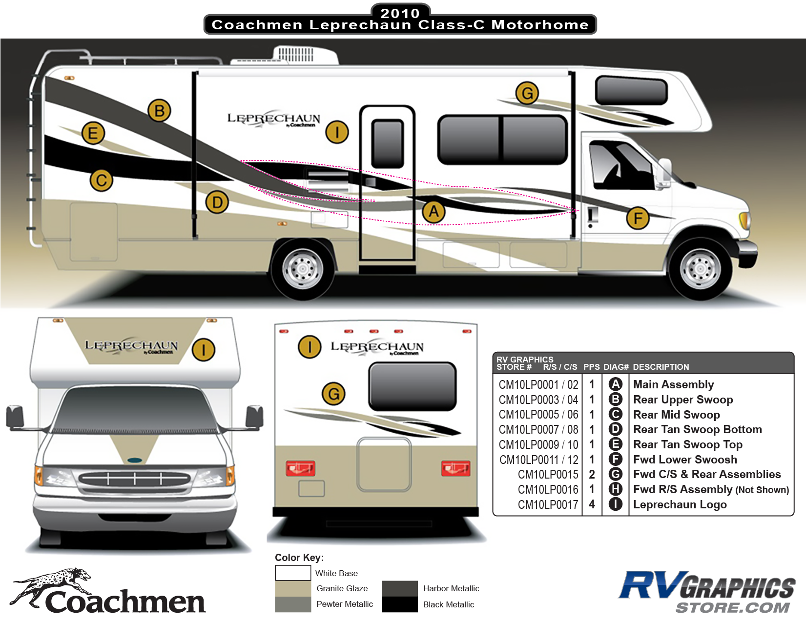 Shop By Manufacturer - Coachmen - Leprechaun - 2010-2012 Leprechaun ...