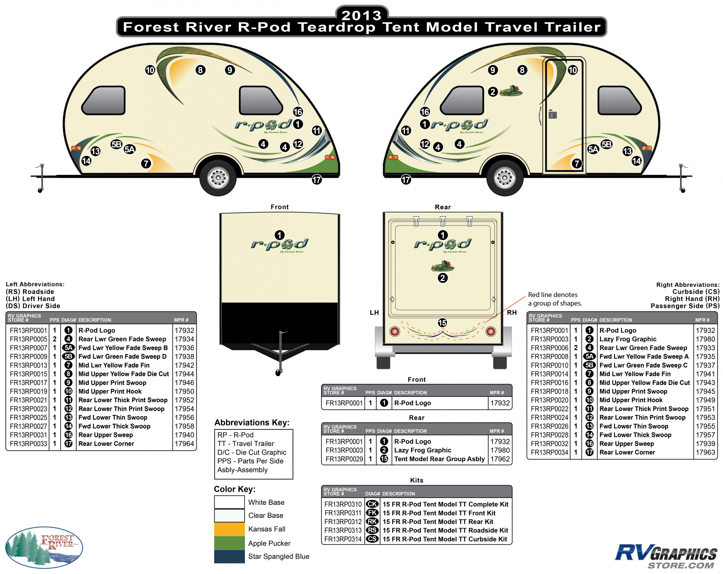 R-POD - 2013-2015 rPOD Tent Travel Trailer Version