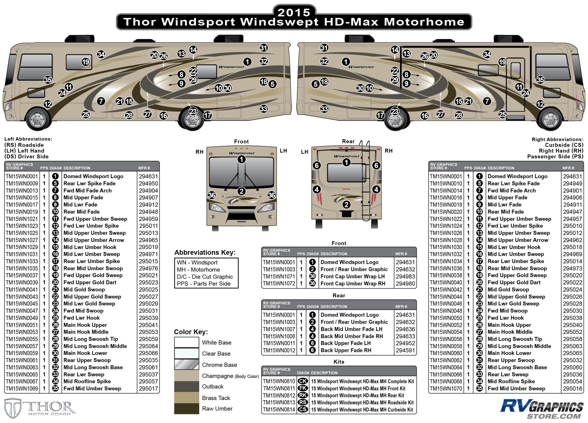 Windsport - 2015 Windsport MH-Motorhome Windswept Color Version