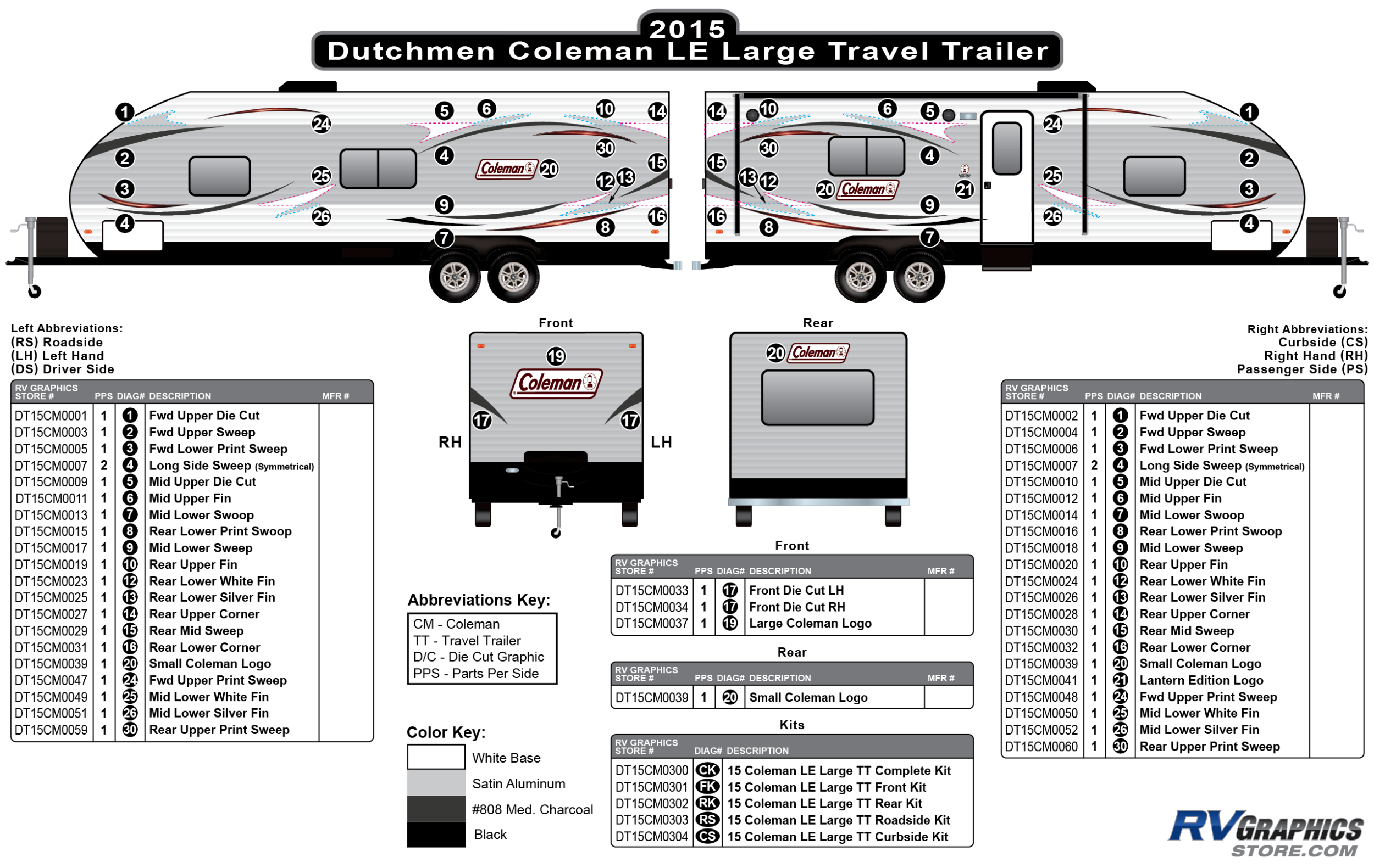 Coleman - 2015 Coleman Lg TT-Large Travel Trailer