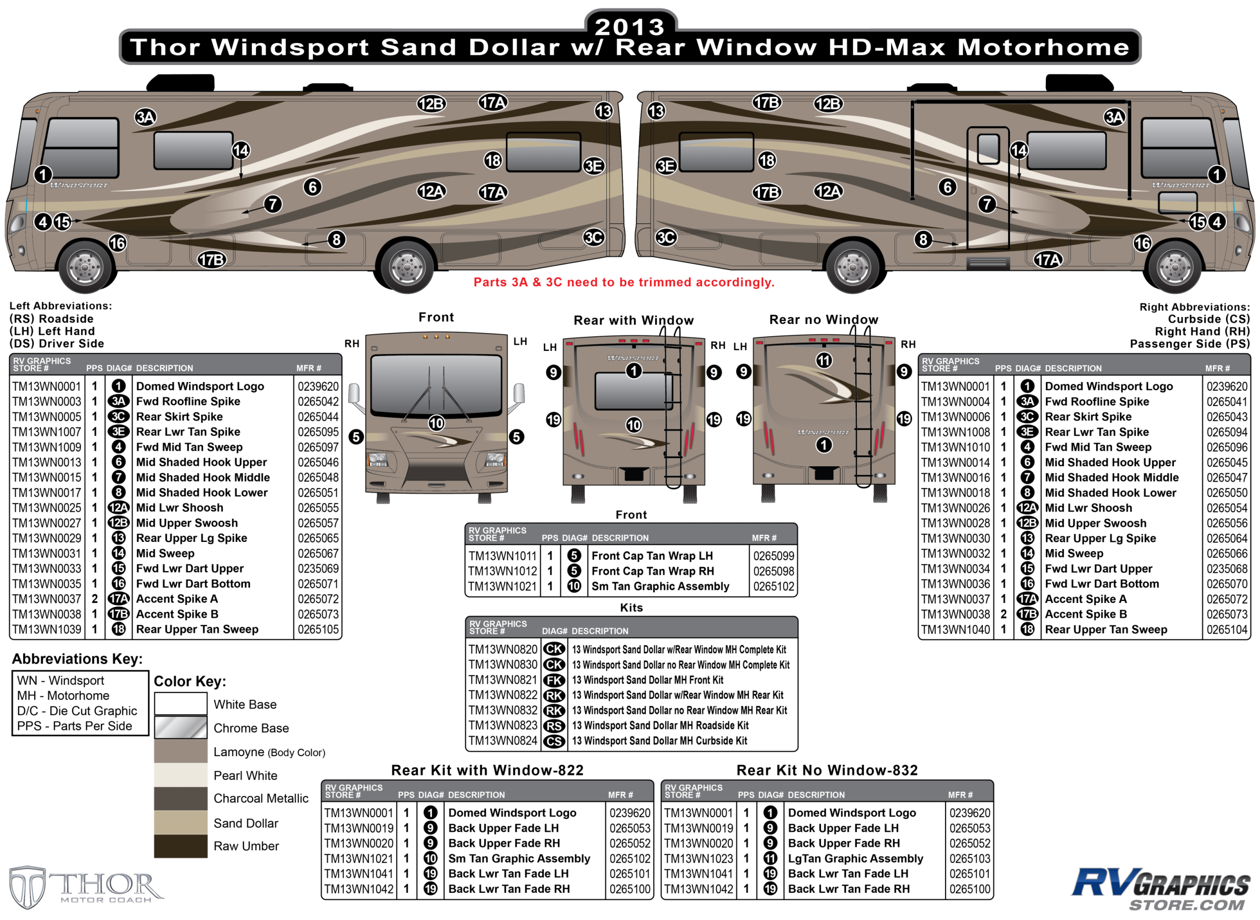 Windsport - 2013 Windsport MH-Motorhome-Sand Dollar