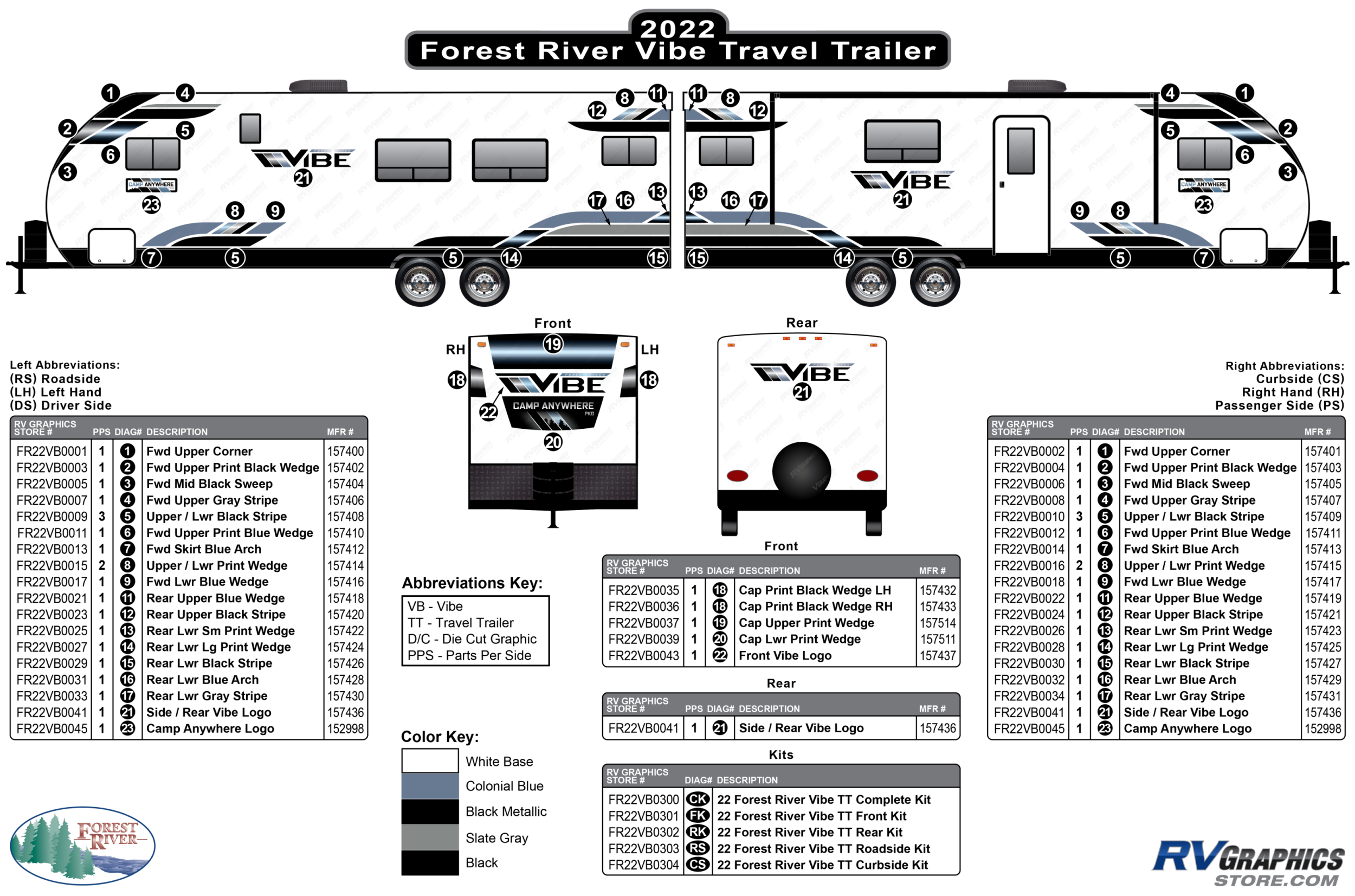 Vibe - 2022-2023 Vibe Travel Trailer
