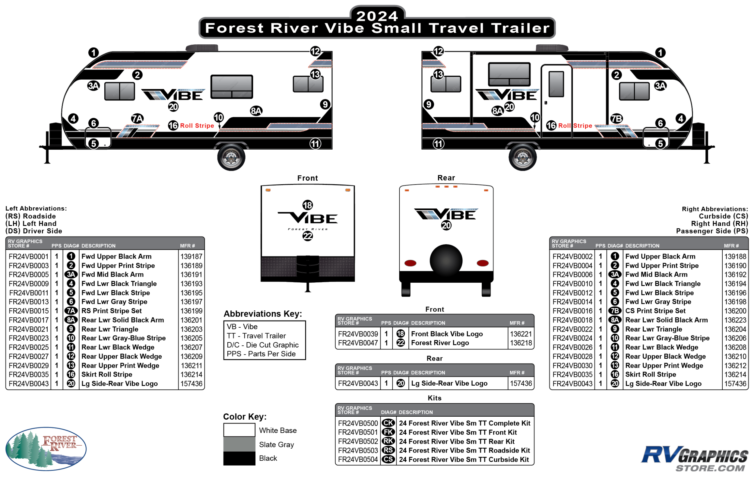 Vibe - 2024 Vibe Small Travel Trailer