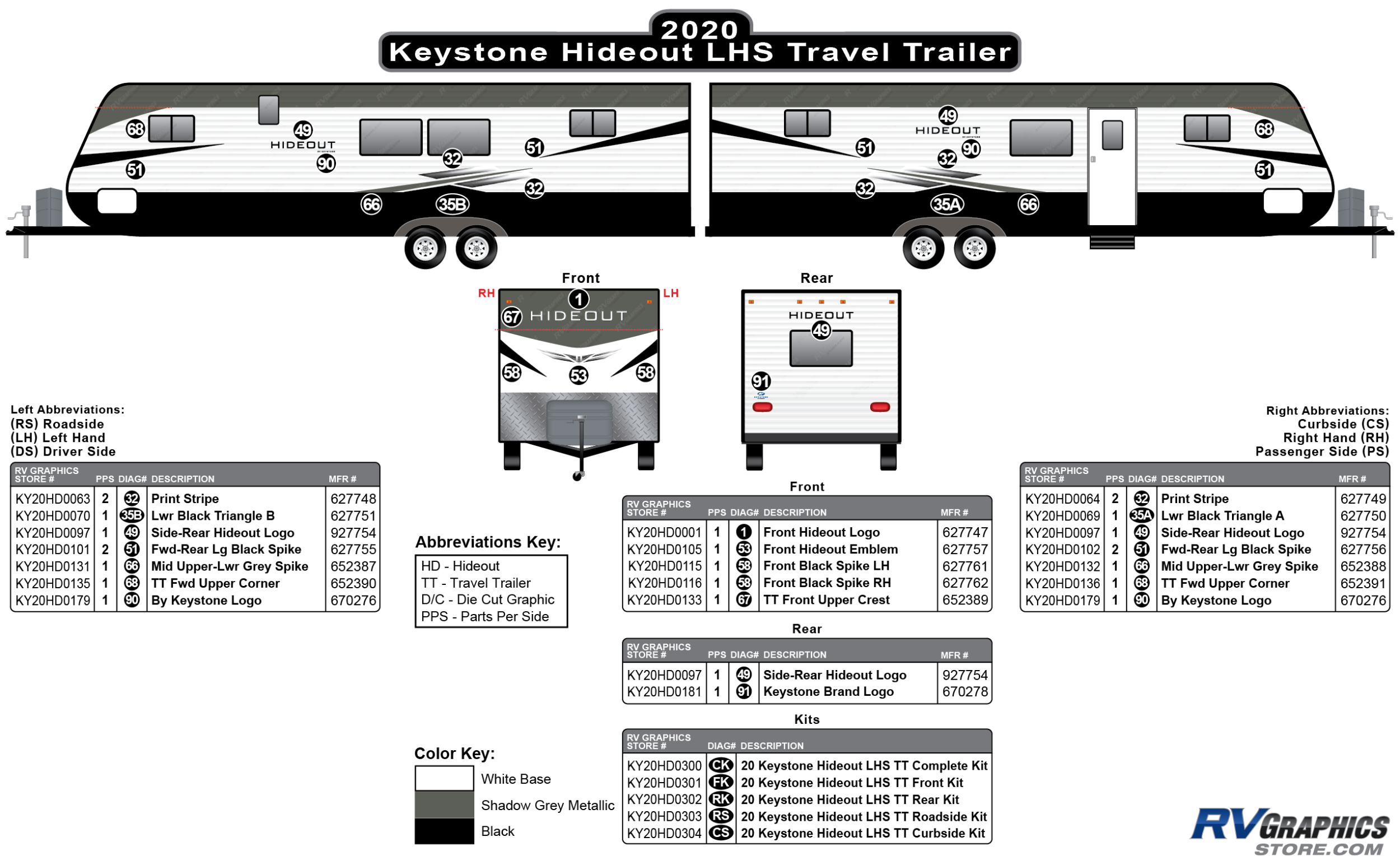 Hideout - 2020 Hideout  LHS Travel Trailer