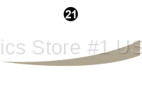 Side Rear Upper Die Cut-RS Roadside/Left Driver