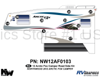 2012 Arctic Fox Camper Left Side Kit