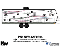 2014 Arctic Fox Travel Trailer Right Side Kit