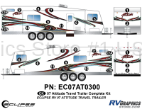 2007 Attitude Travel Trailer Complete Graphics Kit