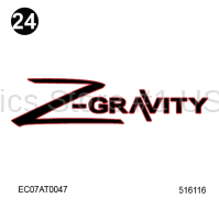 Z-Gravity Logo 5.5 x 22.5