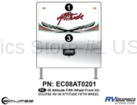 2008 Attitude Fifth Wheel Front Graphics Kit