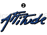 Small Attitude Logo 39.5"