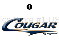 Front Cap Cougar Logo