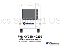 2008 Keystone Montana FW Rear Graphics Kit