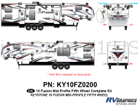 2010 Fuzion FW Mid Profile Complete Kit