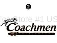 Coachmen 50th logo