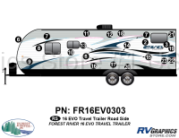 2016 EVO TT-Travel Trailer Roadside Graphics Kit