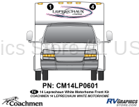 2 Piece 2014 Leprechaun MH Front Graphics Kit