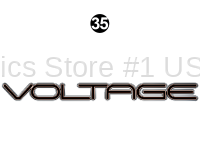 Front / Rear Voltage Logo