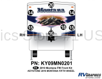 7 Piece 2010 Montana FW Front Graphics Kit