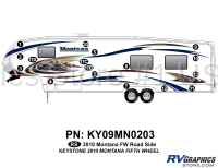 17 Piece 2010 Montana FW Roadside Graphics Kit