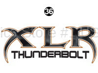 Side XLR Thunderbolt Logo