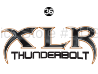 Side XLR Thunderbolt Logo