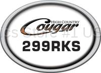 Cougar High Country Model Number 299 RKS