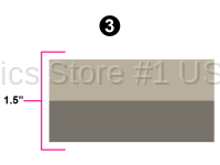 Side Body Stripe 1.5" x 30'