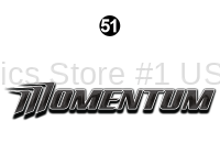 Front / Rear Momentum Logo