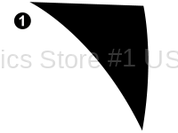 Upper Front Black Corner