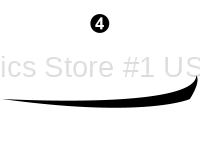 Mid Front Black Sweep