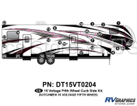 27 Piece 2015 Voltage FW Curbside Graphics Kit
