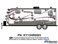 23 Piece 2013 Hideout Hornet Sm TT Complete Graphics Kit