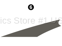 Fwd Lwr Nickel Skirt Wedge-R/S-Roadside-Driver Side
