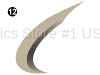 Main Group Lg Print Swoop; Roadside-Driver Side