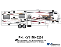 18 Piece 2011 Montana FW Curbside Graphics Kit