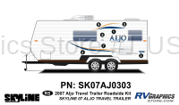 7 Piece 2007 Aljo TT MW Roadside Graphics Kit