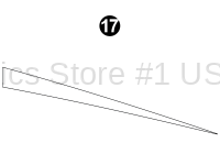 Rear Upper White Spear