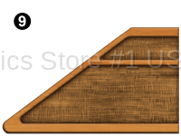 Cap Lwr Wood Panel LH