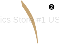 Cap Side Gold Spike RH