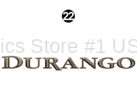 Front Cap Durango Logo