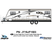 8 Piece 2016 Jayflight SLX Metal TT Roadside Graphics Kit