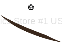 Rear Lower Brown Sweep